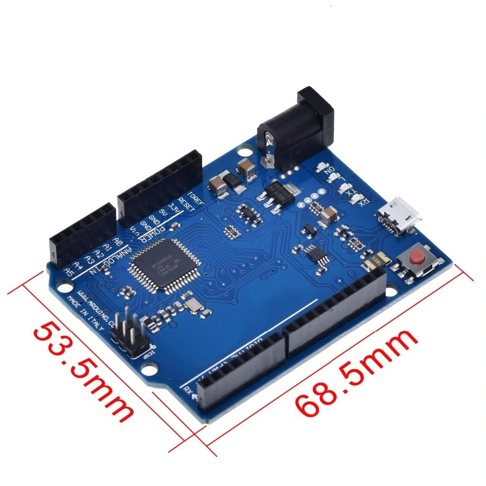 Arduino Leonardo R3 Microcontroller Atmega32u4 - Image 2