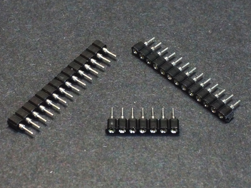 1x40 , 2x40 pinlər,2.54 mm,tək cərgə,cüt cərgə, erkək və dişi pin başlıqları - Image 6