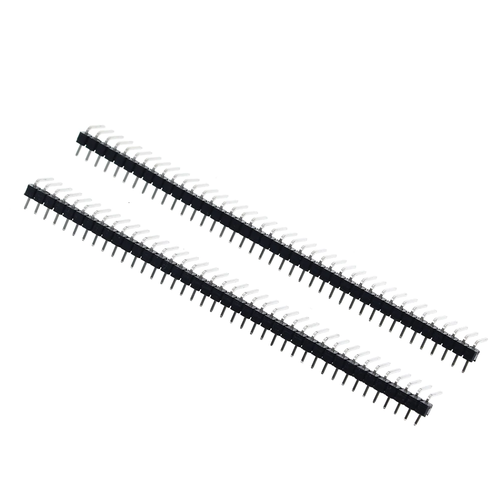 1x40 , 2x40 pinlər,2.54 mm,tək cərgə,cüt cərgə, erkək və dişi pin başlıqları - Image 3