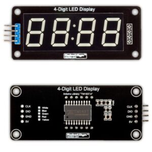 TM1637 4-rəqəmli rəqəmsal LED 0.56 displey