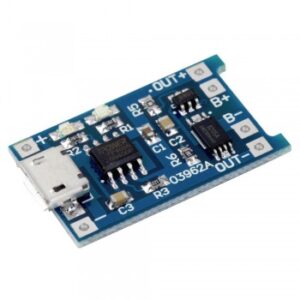 TP4056 modul batareya qoruyucu ilə birlikdə